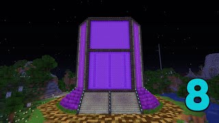 Constructing a MASSIVE Nether Portal in Minecraft | 1.16 Custom Portal Design | CraftBox SMP (Ep. 8)