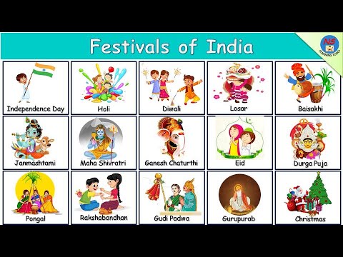 Festivals of India | Top 25 Indian festivals | Festivals name | Types of festivals | भारत के त्योहार