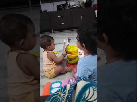 చెల్లి paper తినొద్దు #cute #siblings #funnyshorts #baby #cutesisters #viral #trending #ytshorts