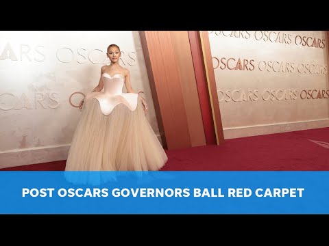 Live: Oscars after party arrivals for winners, nominees and more celebrities at Governors Ball