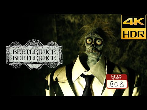 Beetlejuice Beetlejuice (2024) • "Main Title" Danny Elfman • 4K HDR & HQ Sound