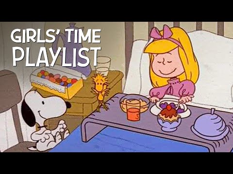 It's Girls' time! Snoopy Jazz Playlist for a lovely day