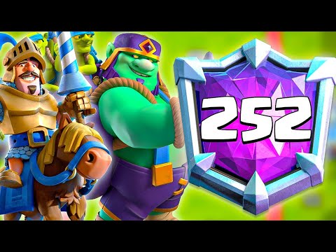 TOP 200 IN WORLD WITH NEW EVO GOBLIN GIANT DECK - Clash Royale