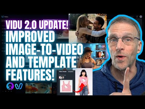 Vidu 2.0 is released! Subject Reference, Better Prompt Adherence, and Templates!