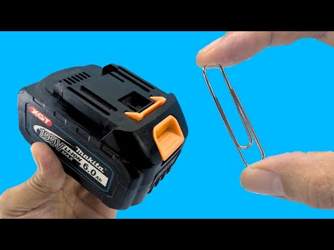 The Old Battery as new in 1 minute! Easy ways restore old batteries at Home