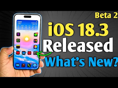 iOS 18.3 Beta 2 is Released - What's New