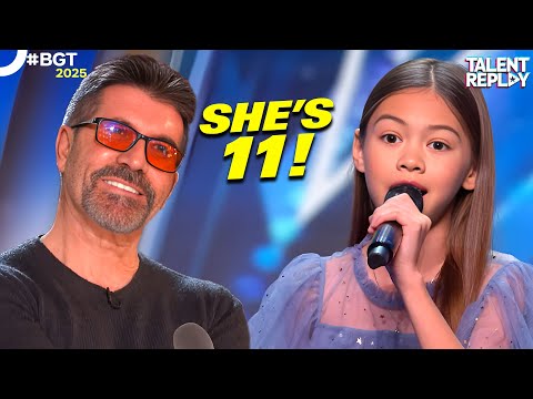 11-Year-Old Elizabeth Lyons Stuns! | BGT Unseen