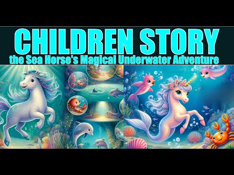 Dive into Enchantment Starla the Sea Horse's Magical Underwater Adventure Children story