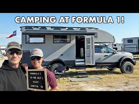 Ultimate RV Camping Experience in an Expedition Truck at Circuit of the Americas