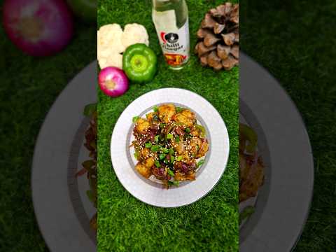 Gobhi Manchurian Recipe | Street Style Dry Gobhi Manchurian #youtubeshorts #viral #manchurian #short