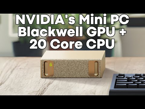 NVIDIA's New Mini PC - With the GB10 Grace Blackwell Superchip