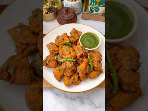 Delicious Chicken Pakoda😍 #shorts #chicken #trending