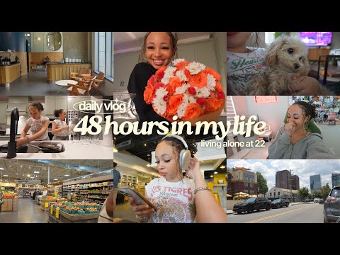 TWO productive days in my life vlog *wfh sessions, lunch dates, new locations etc* | aliyah simone