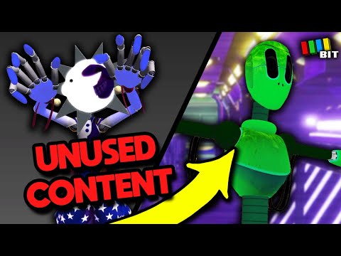 FNAF Security Breach Unused Graphics, Audio & MORE | LOST BITS [TetraBitGaming]