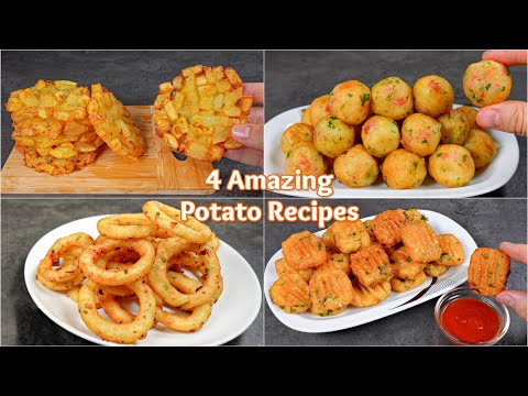 4 Amazing Potato Recipes! Easy, Delicious, and Ready in Minutes!