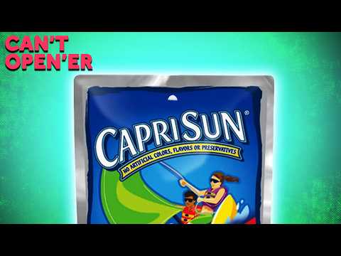 Why Is It So Hard To Open A Capri-Sun?