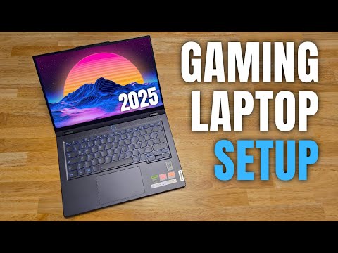 FIRST THINGS to do with your New Gaming Laptop (Tips and Tricks / Setup)