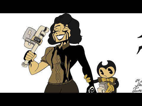 Drawing Audrey and Bendy | Bendy and The Dark Revival #batdr