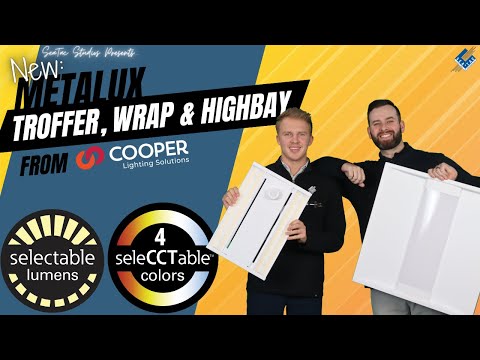 Cooper Lighting Solutions: Metalux Achieva™ Wrap & Troffer + SPHB