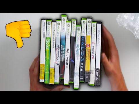 I Paid TOO MUCH for Crappy Xbox 360 games from Goodwill...