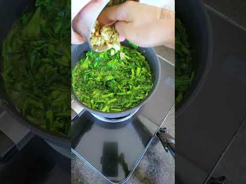 Kardai Bhaji | Safflower Leaves Recipe #shorts