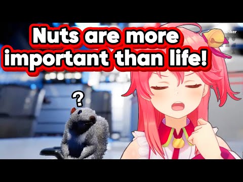 Miko Turns Into a Squirrel and Goes Nuts【Hololive】