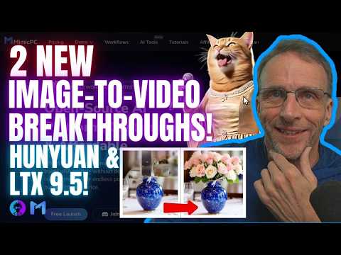 Image 2 Video Open Source Breakthroughs! Hunyuan and LTX .9.5