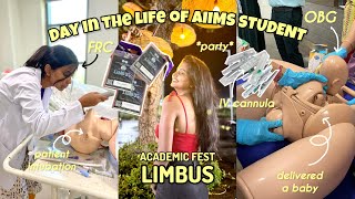 Day In The Life Of AIIMS Medico🥼Academic Fest 🎊(workshop, surgery) AIIMS🩺 NEET motivation📚 MBBS life