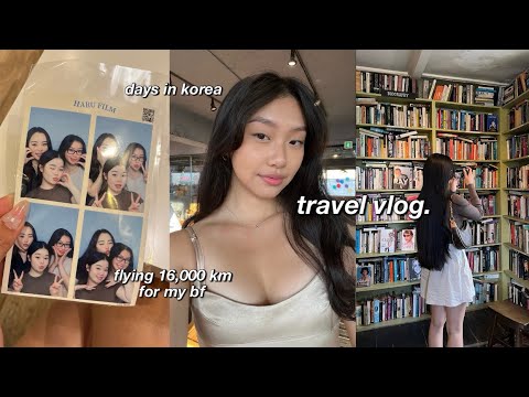 travel vlog ✈️ flying 16,000km to see my best friend and missing my flight, australia & korea diary