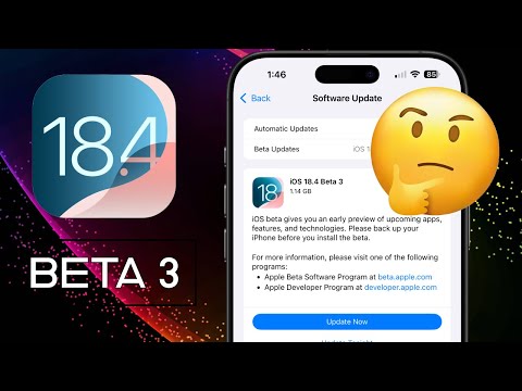 iOS 18.4 Beta 3 Is OUT- Disappointing Week For Apple