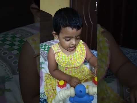 school కి వెళ్ళకుండానే ఇన్ని rhymes ఎలా #cute #skidamarink #talent #nurseryrhymes #singer #viral