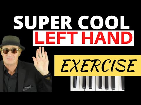 PIANISTS!!:  ULTIMATE CYCLE OF 5THS EXERCISE FOR THE LEFT HAND : (Applied to the song  "Summertime")