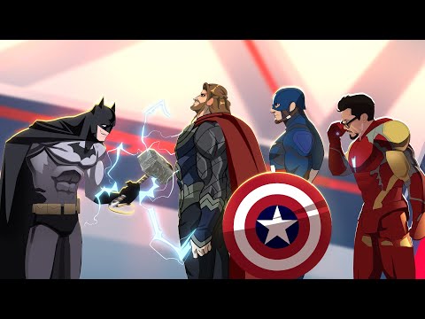 Batman, Iron man & Spider Society React to How Batman Would DESTROY THE AVENGERS