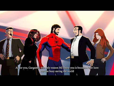 New Ultimate Spiderman Peter Parker and MJ  and Spider Society react to Paul and Marry Jane marriage