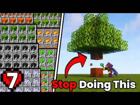 I Built 10 INSANE AUTOMATIC Farms in Minecraft Hardcore (#7)