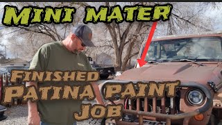 @trailmater  MINI MATERS NEW PATINA PAINT