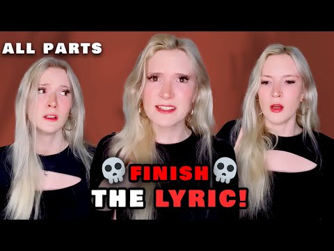 ALL PARTS #pov the game of finish the lyric is d€@dly... #acting #viral #story #foryou