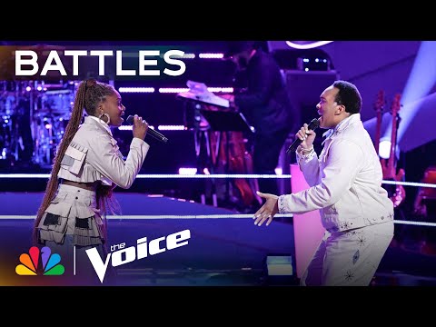 Ari Camille and Bryson Battle's Show-Stopping Duet of Muni Long's "Made For Me" | The Voice Battles