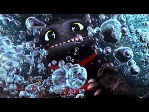 Toothless is prisoner of the freezing waters! | How to Train Your Dragon 2 | CLIP