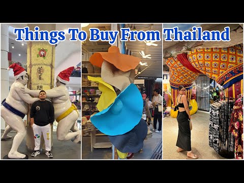 Shopping In Thailand | Best Things To Buy In Thailand | Top Souvenirs Of Thailand