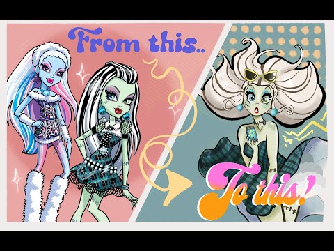 Making Vintage Monster High ads! (Part 2)