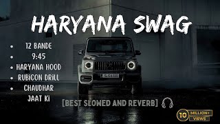 Haryana Swag🔥🥶| [ Best Slowed and Reverb Songs ] | Top Attitude Songs🔥