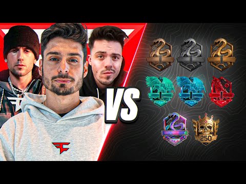 CAN 3 FAZE MEMBERS BEAT EVERY RANK IN CALL OF DUTY?