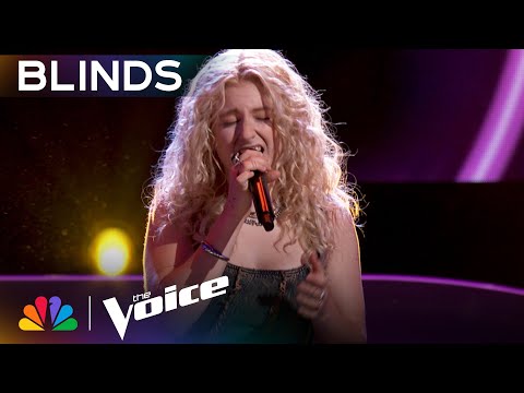 Fran Posla Turns Heads with "What the World Needs Now Is Love" | The Voice Blind Auditions | NBC