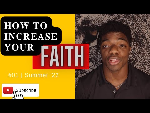 How to increase your faith | #01