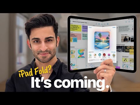 Foldable iPad is in the works! | Crease-free, MacBook-like design & more! ❤️‍🔥