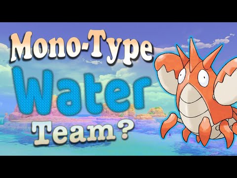 Which Pokémon Game is Best for a Mono-Type Water Team?