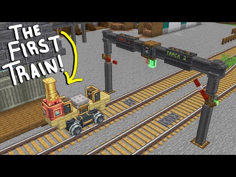 Making Trains in Survival Create! [#3]