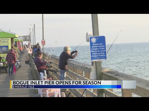 Bogue Inlet Pier opens for 2025 season