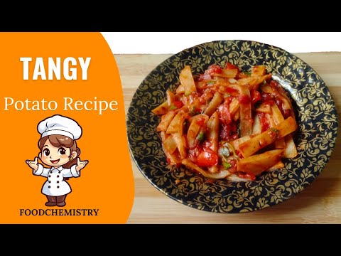 Tangy Potato Recipe | Delicious Potato Recipe without Onion and Garlic | Potato Fry